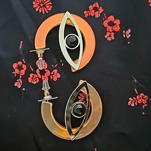 Evil eye 🧿🧿 earrings NIB